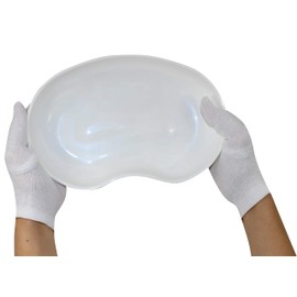 Kidney Kidney Bowl by Medi-Inn Plastic Various Amounts and Colors - White, 1 Piece