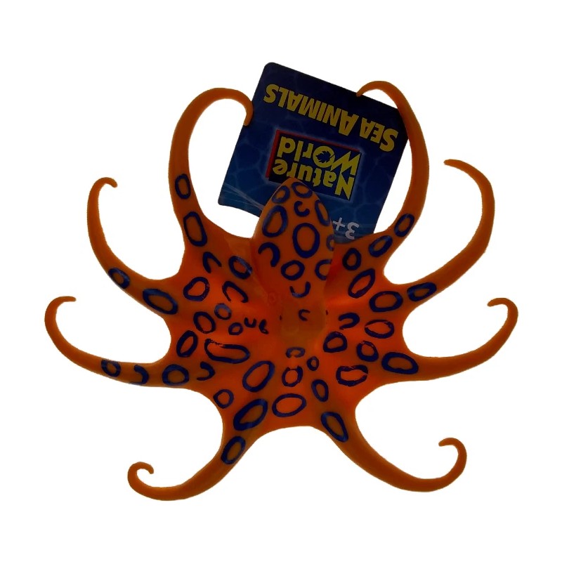 Boley Blue Ringed Octopus Figure Nature World Boley Sea Creatures