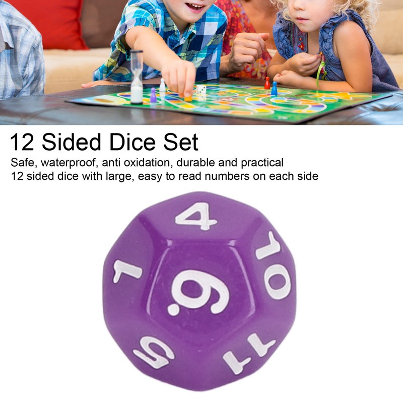 40Pcs 12 Sided Dice Set Polyhedral Dice for Family Party
