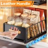 Pull out Cabinet Organizer Fixed with Adhesive Nano Film,Heavy Duty
