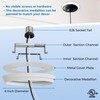 OHLECTRIC Recessed Can Light Conversion Kit to Pendant Lights –