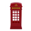 ASHATA Retro London Telephone Booth LED Night Lamp Touch Dimmable