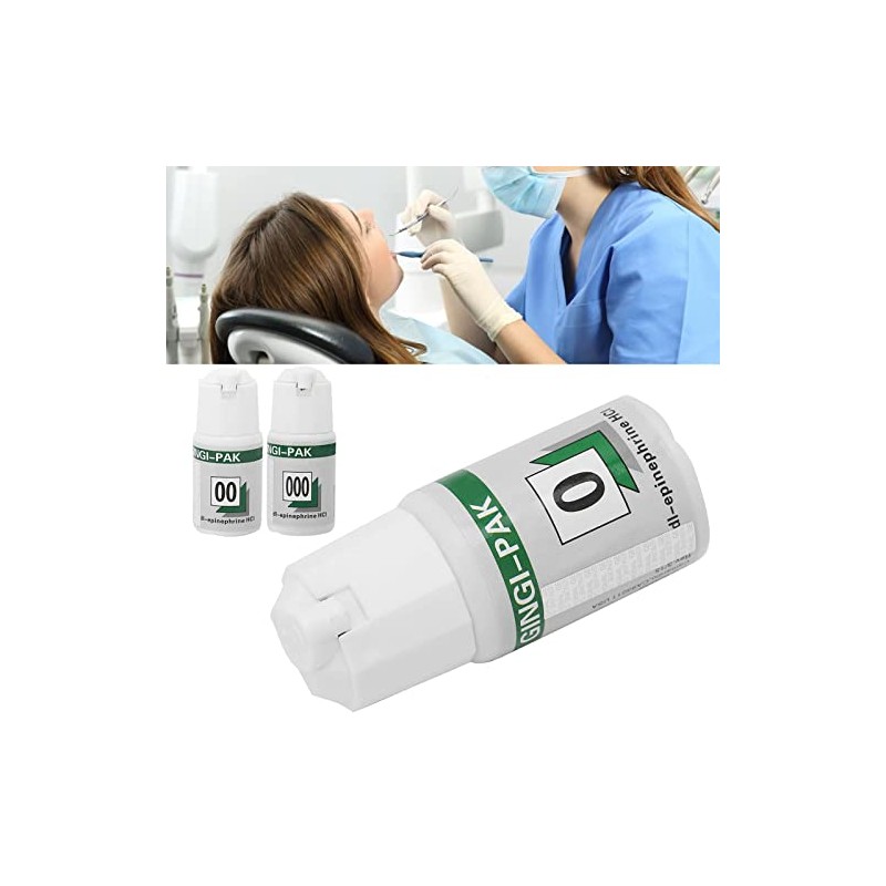 Cordón de retracción gingival Desechable Tejido de algodón Línea de