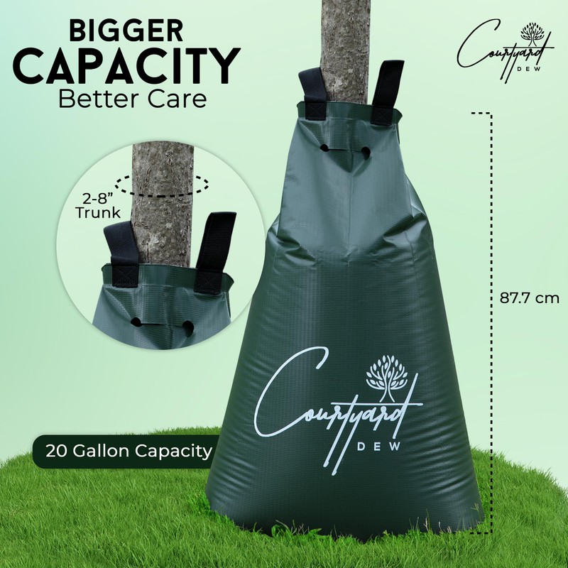 Courtyard Dew Tree Watering Bag Slow Release 4 Pack 20