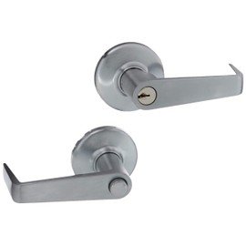 Kwikset 756KNL-26D Kingston Light Commercial Door Lock Satin Chrome Finish