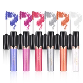 RoseFlower Hair Chalk Set, 6 Colours, Temporary Hair Chalk, Washable Hair Dye Pen, Instant Hair Chalk Colour, Hair Chalk Fancy Dress Hair Colour for Christmas Party