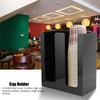 TOPINCN Disposable Paper Cup Dispenser, Coffee Cup Dispenser Storage Organizer