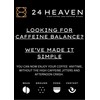 24Heaven Classic Half Caff Coffee Pods, 20 Count, Less Caffeine,
