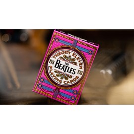 Murphy's Magic Supplies, Inc. The Beatles (Pink) Playing Cards by Theory11 (71433)