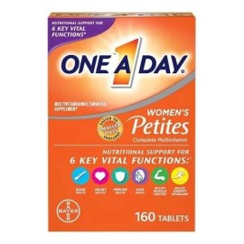 Multivitamnico Para Mujer One A Day Petites 160 Tabs Sabor Sin Sabor - de, y,