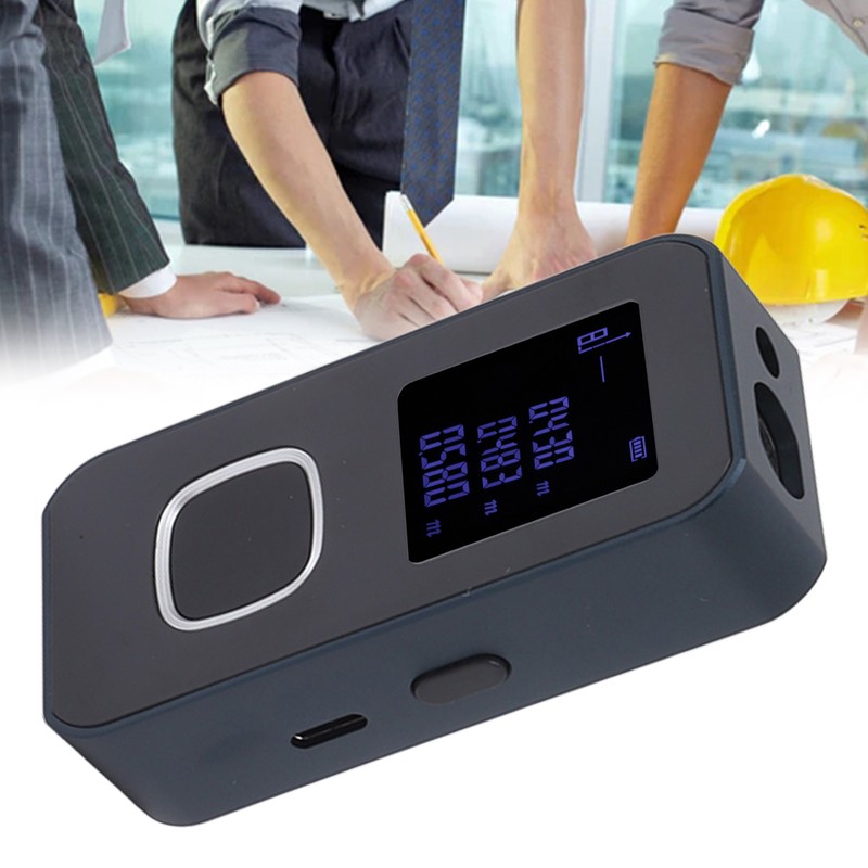 Handheld Laser Measure Tool Mini Infrared Measuring Instrument for Area