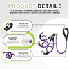 LEOSASA No-Tangle 3-Dog Leash - Main Lead Rope with Heavy-Duty