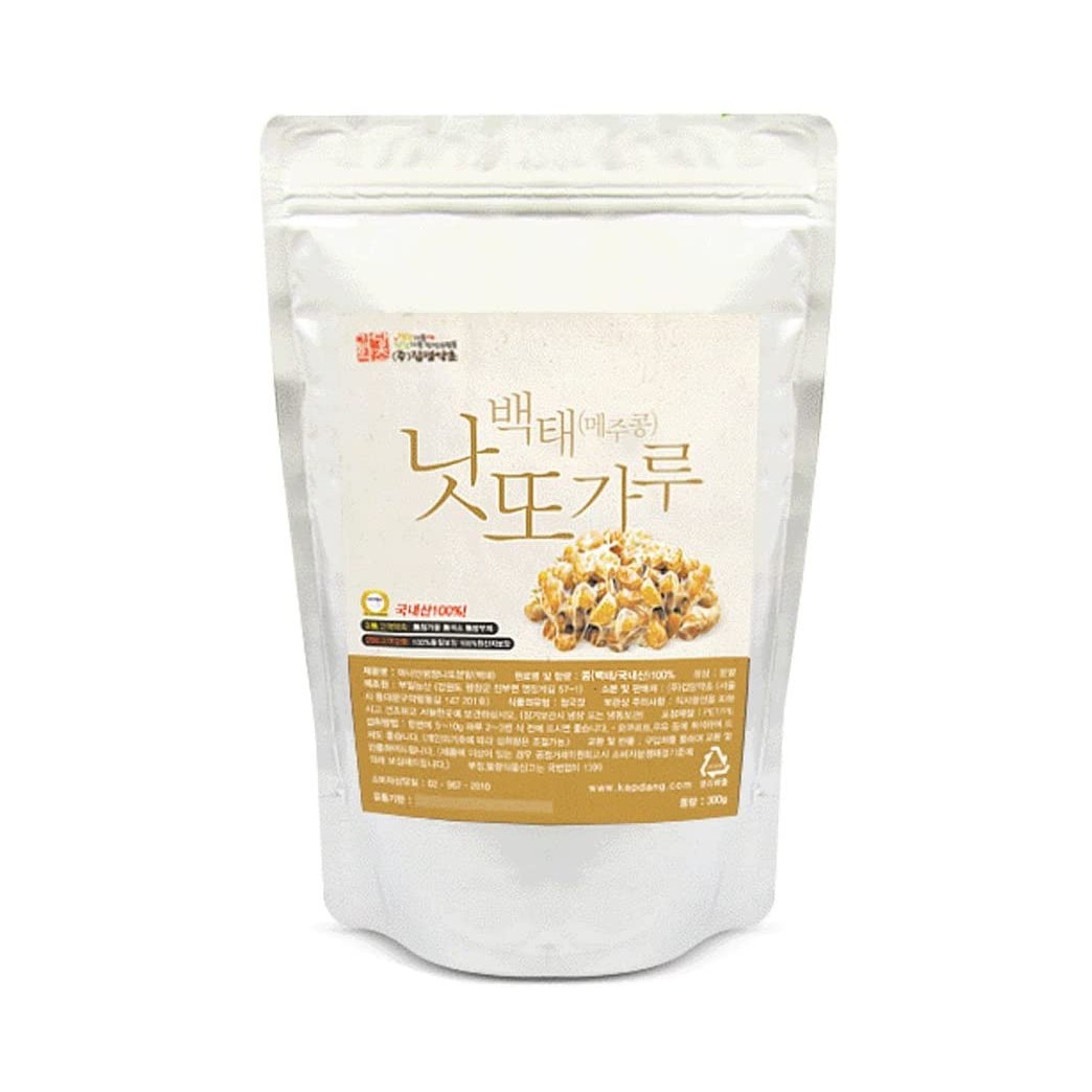 Soybean Natto Powder 100% Natural Nattokinase Freeze-Dried Fermented Food Vitamin K2 300g
