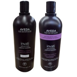 Aveda Invati  Advanced Exfoliating Shampoo And Thickening Conditoner 33.8 fl