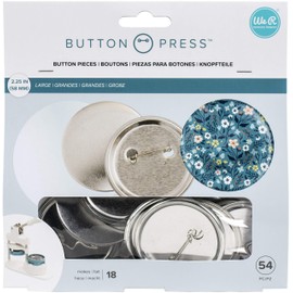 We R Memory Keepers Button Press Refill Pack 18/Pkg-Large (58mm)