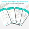 Yuan Smart Writing Notebook Set, Full Year Weekly Planner with