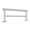 Double Bath Towel Bar Modern Style Stainless Steel Towel Holder