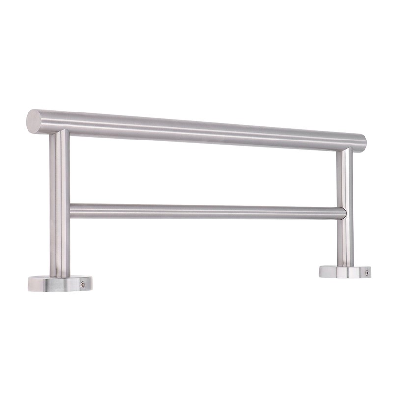 Double Bath Towel Bar Modern Style Stainless Steel Towel Holder
