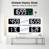 Xflyee 17 Inch Digital Wall Clock Large Display Bluetooth Sync