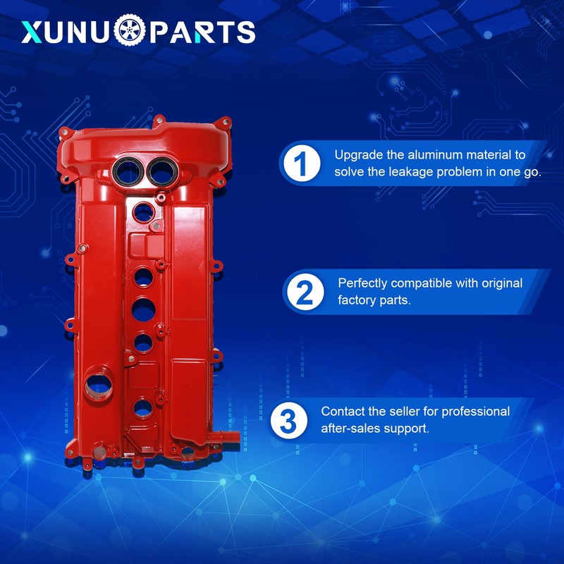 XUNUOPARTS 2.0L Aluminum Valve Cover Compatible with Ford 2018-2022 ECOSPORT