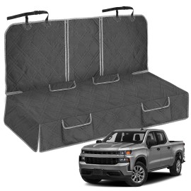 Dog Car Seat Cover Compatible with Full-Size Truck, Ford F150/250/350 Chevy S...