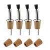 Westmark 451022E3 Spirit/Oil Pourers + 4 Replacement Corks with Flap