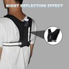 Running Vest Phone Holder Reflective Running Vest with Water Bottles