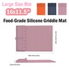 Silicone Grill Mat, Griddle Tools Mat for Backstone Griddle Accessories,