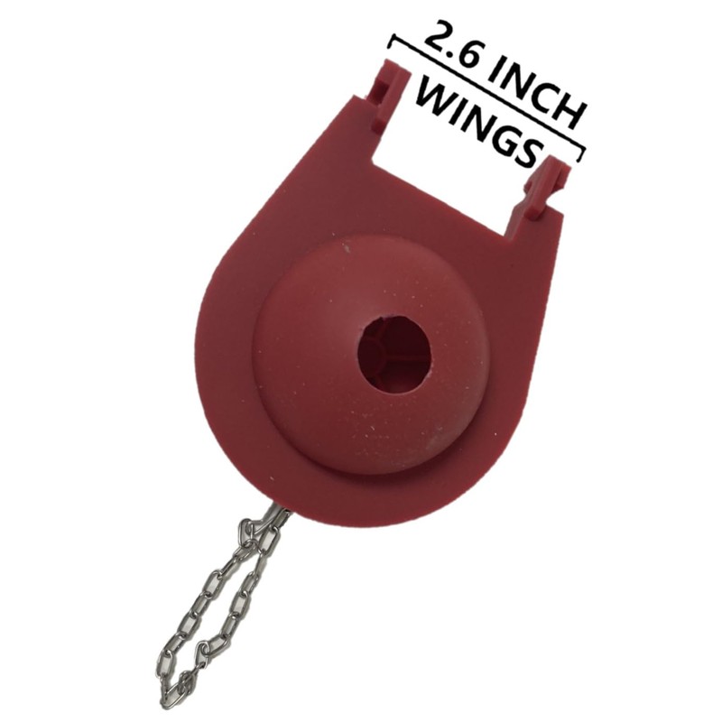 3.75 Inch Silicone Flapper Replacement,2.6-inch Wings