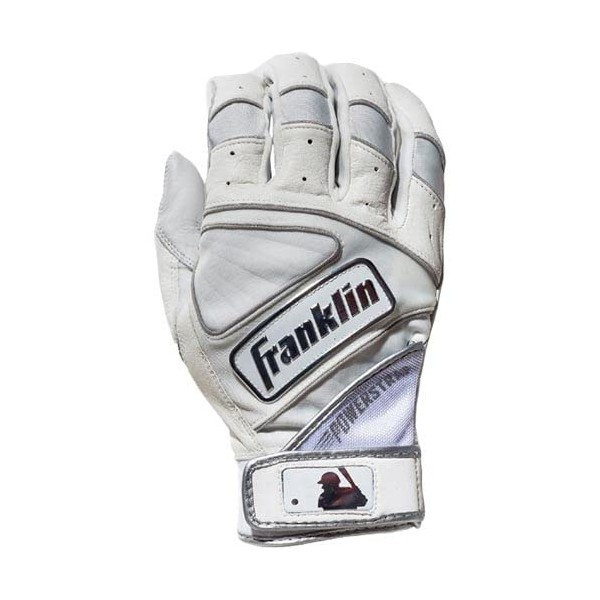 Franklin 20491 Franklin Batting Gloves for Both Hands, POWERSTRAP CHROME