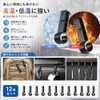 YAARUJEE ヘルメット用ライトホルダー ヘッドライトクリップ ヘルメットライトクリップ 固定バンド ワンタッチタイプ 夜間作業 夜釣り 登山 工事現場