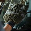 GORDON MILLER Car Wash Gloves High Density Chenille Grid Cloth