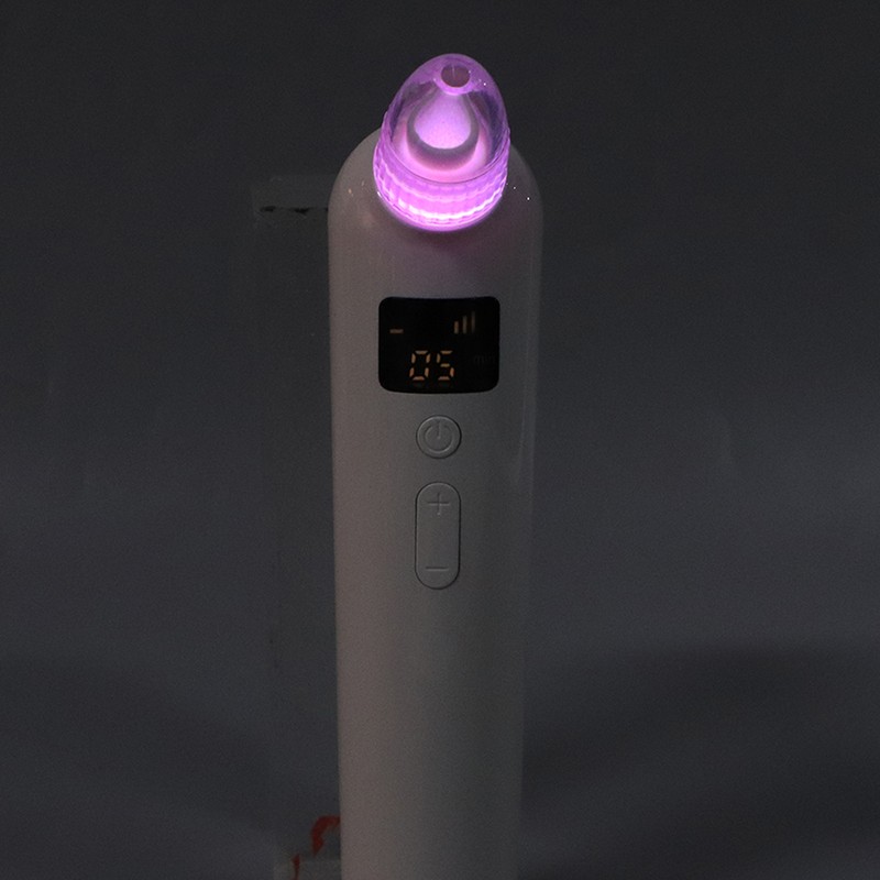 Electric Blackhead Remover USB Rechargeable Hot Compress LED Screen 5
