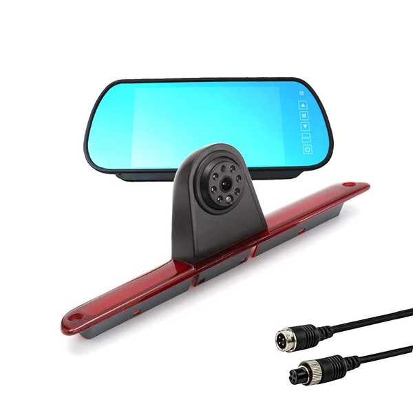Sprinter Brake Light Backup Rear View Camera Kits with 7inch