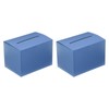 PATIKIL Cardboard Suggestion Box, 2 Pcs 6.5 x 4.5 x