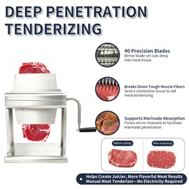 7 Inch Commercial Meat Tenderizer Machine