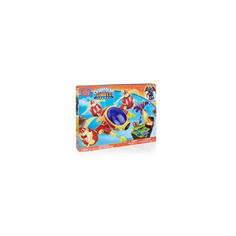 Mega Bloks Skylanders Arkeyan Copter Attack
