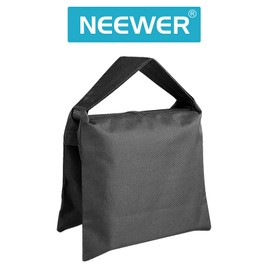 Neewer® 2 Pack Set Heavy Duty Sandbag Studio Video Stage Film Saddle Bag for Light Stands Boom Arm Tripod Black