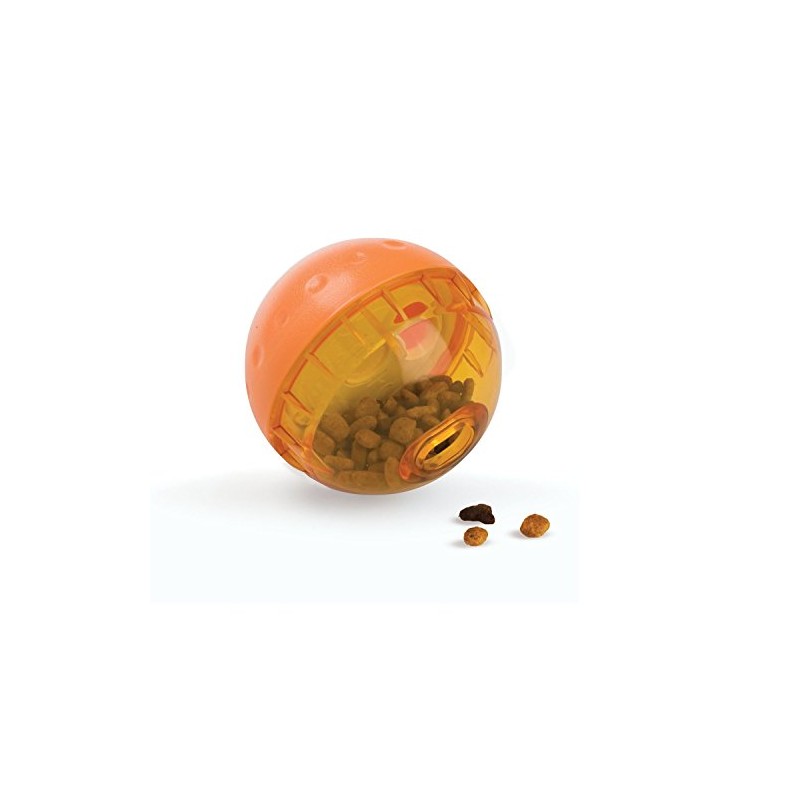 OurPets IQ TREAT BALL Interactive Problem Solving Dog Toy SMALL