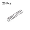 sourcing map Compression Spring,6mm OD, 0.5mm Wire Size, 16.5mm Compressed