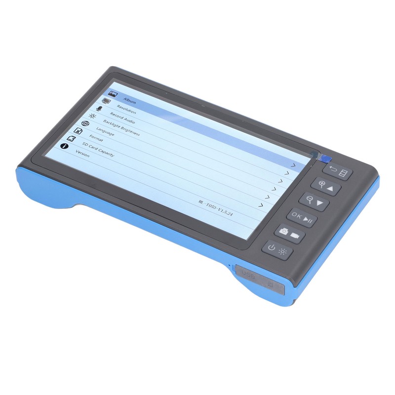 Handheld Industrial Endoscope HD 7in 7.9mm Dual Lens IP67 ABS