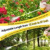 Diatomaceous Earth Powder Duster with 12" to 36" Adjustable Extension