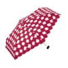 Wpc. Rain Umbrella Folding Umbrella Camellia Mini Red Women's 19.7
