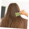 BIUDECO Natural Jade Scalp Massager Brush Comb Scalp Treatment Massage