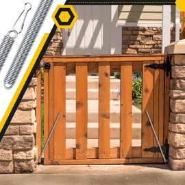 Gisafai 4 Pcs 19.7" x 0.35", 0.31" Extension Spring Steel Dual Hook Construction Tension Springs with Hook Ends for Machinery Repair Industrial Screen Door Spring