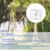sourcing map Wind Spinner Square 9.84" x 13.39" Stainless Steel
