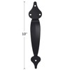 Gate Hardware Kit Heavy Duty,with Self Locking Gate Latch,6 inch