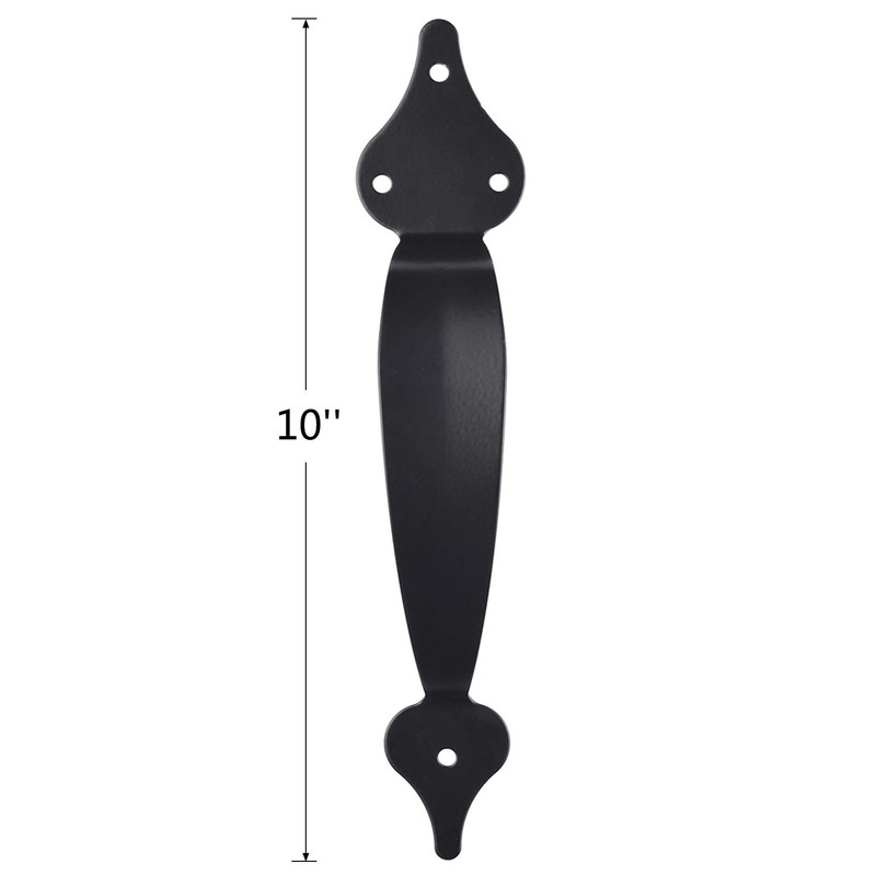 Gate Hardware Kit Heavy Duty,with Self Locking Gate Latch,6 inch