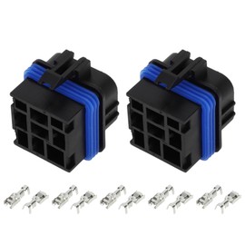 HOPESPANNER 12V/24V 80A Auto Relay Multi Purpose Waterproof Car Relay 2 Pcs