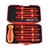 Premium Insulated Screwdrivers Set Insulated Professional Electricians Slotted Crossed Screwdriver